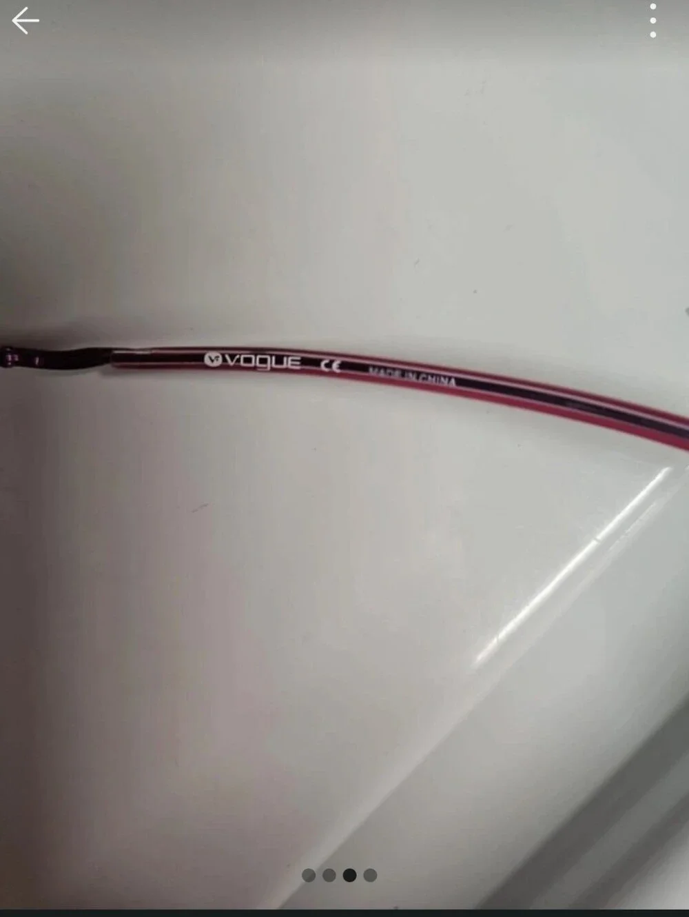 NWOT Vogue Eyeglasses VO2353 Clear Frame Purple Arms 51-16-135 NWOT